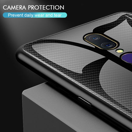 Texture Gradient Glass Protective Case, For OPPO F11 / A9, For OPPO A33, For OPPO A57 / A39, For OPPO F3