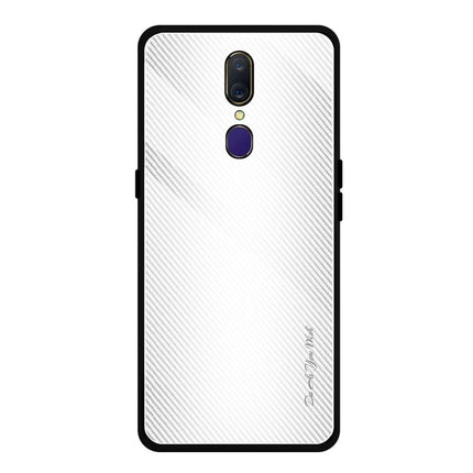 Texture Gradient Glass Protective Case, For OPPO F11 / A9, For OPPO A33, For OPPO A57 / A39, For OPPO F3
