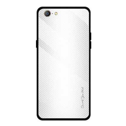 Texture Gradient Glass Protective Case, For OPPO F11 / A9, For OPPO A33, For OPPO A57 / A39, For OPPO F3