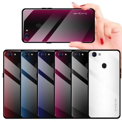 Texture Gradient Glass Protective Case, For OPPO F5, For Vivo V11, For Vivo X23, For Vivo Y83