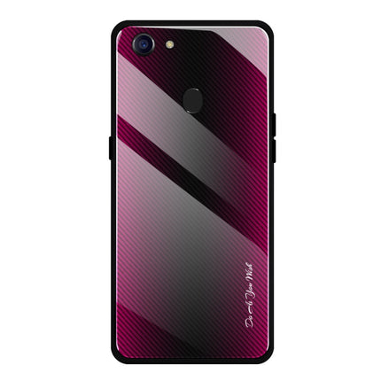 Texture Gradient Glass Protective Case, For OPPO F5, For Vivo V11, For Vivo X23, For Vivo Y83
