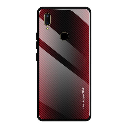 Texture Gradient Glass Protective Case, For OPPO F5, For Vivo V11, For Vivo X23, For Vivo Y83