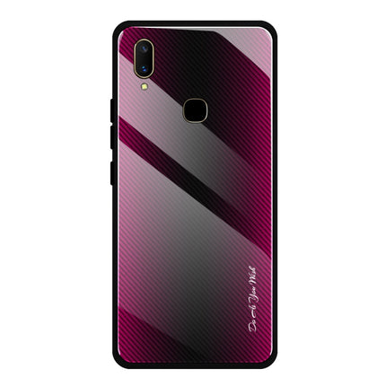 Texture Gradient Glass Protective Case, For OPPO F5, For Vivo V11, For Vivo X23, For Vivo Y83