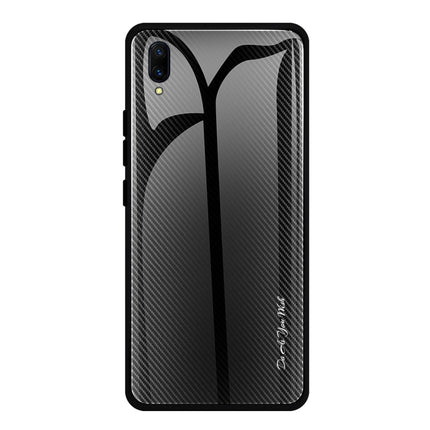 Texture Gradient Glass Protective Case, For OPPO F5, For Vivo V11, For Vivo X23, For Vivo Y83