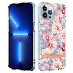 Funda de teléfono IMD TPU con diseño de flores y plantas, para iPhone 13 mini, para iPhone 13, para iPhone 13 Pro, para iPhone 13 Pro Max, para Motorola Edge 20