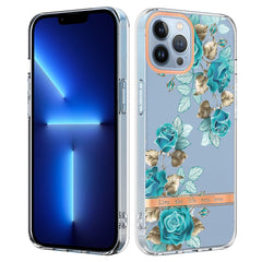 Funda de teléfono IMD TPU con diseño de flores y plantas, para iPhone 13 mini, para iPhone 13, para iPhone 13 Pro, para iPhone 13 Pro Max, para Motorola Edge 20