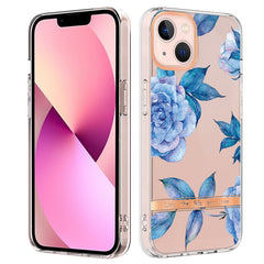 Funda de teléfono IMD TPU con diseño de flores y plantas, para iPhone 13 mini, para iPhone 13, para iPhone 13 Pro, para iPhone 13 Pro Max, para Motorola Edge 20