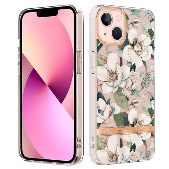 Flowers and Plants Series IMD TPU Phone Case, For iPhone 13 mini, For iPhone 13, For iPhone 13 Pro, For iPhone 13 Pro Max