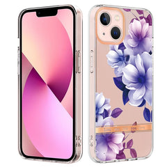 Funda de teléfono IMD TPU con diseño de flores y plantas, para iPhone 13 mini, para iPhone 13, para iPhone 13 Pro, para iPhone 13 Pro Max, para Motorola Edge 20