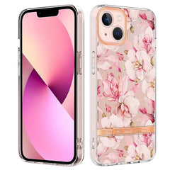 Funda de teléfono IMD TPU con diseño de flores y plantas, para iPhone 13 mini, para iPhone 13, para iPhone 13 Pro, para iPhone 13 Pro Max, para Motorola Edge 20