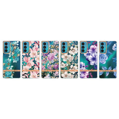 Flowers and Plants Series IMD TPU Phone Case, For Motorola Edge 20, For Motorola Edge 20 Pro