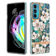 Funda de teléfono IMD TPU con diseño de flores y plantas, para iPhone 13 mini, para iPhone 13, para iPhone 13 Pro, para iPhone 13 Pro Max, para Motorola Edge 20