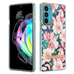 Funda de teléfono IMD TPU con diseño de flores y plantas, para iPhone 13 mini, para iPhone 13, para iPhone 13 Pro, para iPhone 13 Pro Max, para Motorola Edge 20