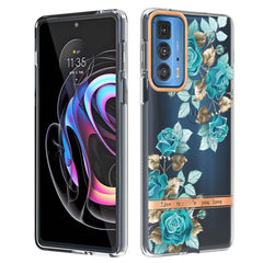 Flowers and Plants Series IMD TPU Phone Case, For Motorola Edge 20 Pro