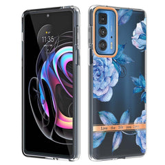Flowers and Plants Series IMD TPU Phone Case, For Motorola Edge 20, For Motorola Edge 20 Pro