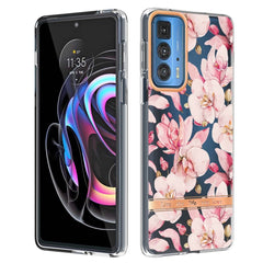 Flowers and Plants Series IMD TPU Phone Case, For Motorola Edge 20 Pro