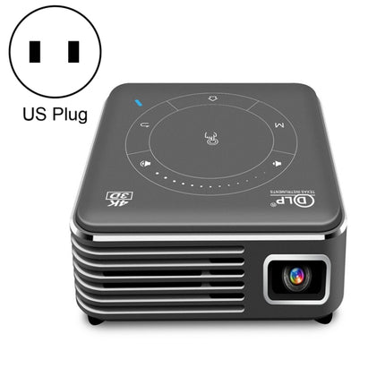 Proyector inteligente P11 854x480 DLP con control remoto por infrarrojos, Android 9.0, 4 GB + 32 GB, enchufe de la UE, enchufe de EE. UU., enchufe del Reino Unido, enchufe de Australia