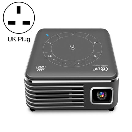 Proyector inteligente P11 854x480 DLP con control remoto por infrarrojos, Android 9.0, 4 GB + 32 GB, enchufe de la UE, enchufe de EE. UU., enchufe del Reino Unido, enchufe de Australia