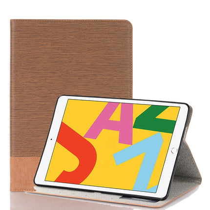 Für iPad 10.2 / 10.5 Cross Texture Horizontal Flip PU Ledertasche mit Halter &amp; Kartenfächern &amp; Geldbörse, für iPad 10.2 / 10.5