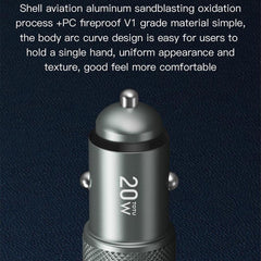 TOTUDESIGN DCCPD-10 Blade Series 20W Fast Charging Car Charger
