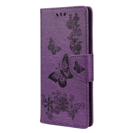 Butterfly Embossed Horizontal Flip Leather Phone Case with Card Slot & Holder, For Samsung Galaxy A33 5G, For Samsung Galaxy A53 5G, For Xiaomi Redmi Note 11 Pro