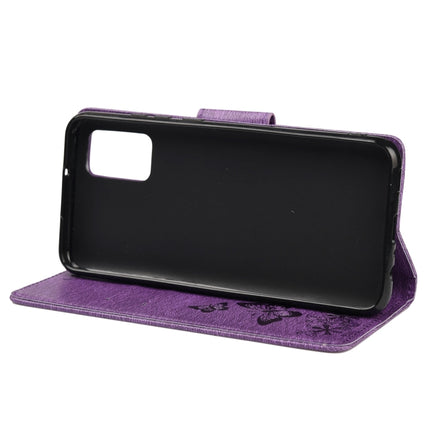 Butterfly Embossed Horizontal Flip Leather Phone Case with Card Slot & Holder, For Xiaomi Redmi Note 11 5G