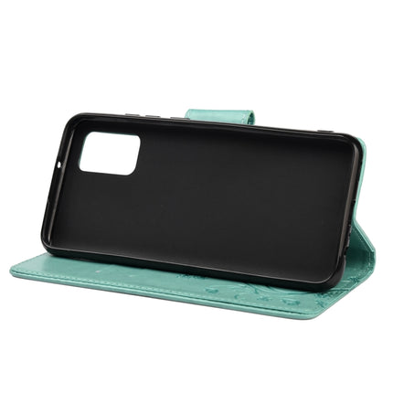 Butterfly Flower Pattern Horizontal Flip Leather Phone Case with Card Slot & Holder, For Xiaomi Redmi Note 11