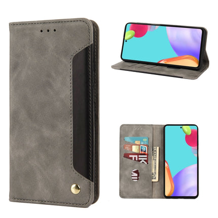 Skin Feel Splicing Leather Phone Case, For Samsung Galaxy A33 5G, For Samsung Galaxy A53 5G, For Xiaomi Redmi Note 11 Pro, For Xiaomi Redmi Note 11