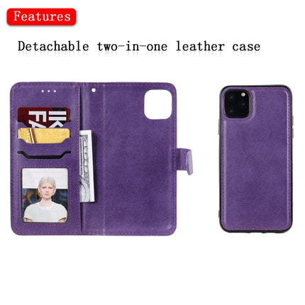 Solid Color Horizontal Flip Protective Case with Holder & Card Slots & Wallet & Photo Frame & Lanyard, For iPhone 11 Pro Max, For iPhone XR, For iPhone XS Max, For iPhone X / XS