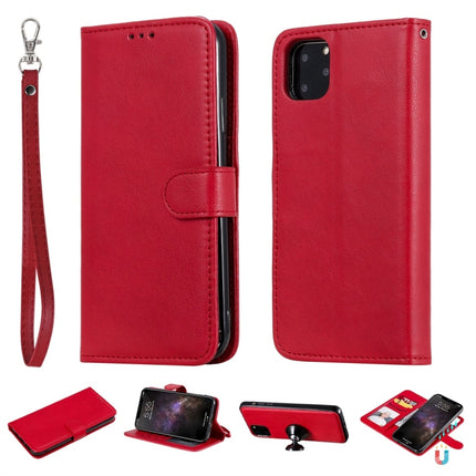 Solid Color Horizontal Flip Protective Case with Holder & Card Slots & Wallet & Photo Frame & Lanyard, For iPhone 11 Pro Max, For iPhone XR, For iPhone XS Max, For iPhone X / XS