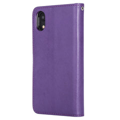 Funda protectora horizontal con tapa de color sólido con soporte, ranuras para tarjetas, billetera, marco de fotos y cordón, para iPhone XR, para iPhone XS Max, para iPhone X/XS, para Motorola Moto G5 Plus, para Motorola Moto G5s Plus