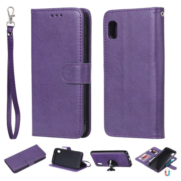 Funda protectora horizontal con tapa de color sólido con soporte, ranuras para tarjetas, billetera, marco de fotos y cordón, para Motorola Moto G5s, para Motorola Moto G6, para Motorola Moto G6 Plus, para Motorola Moto G5, para Galaxy A10e