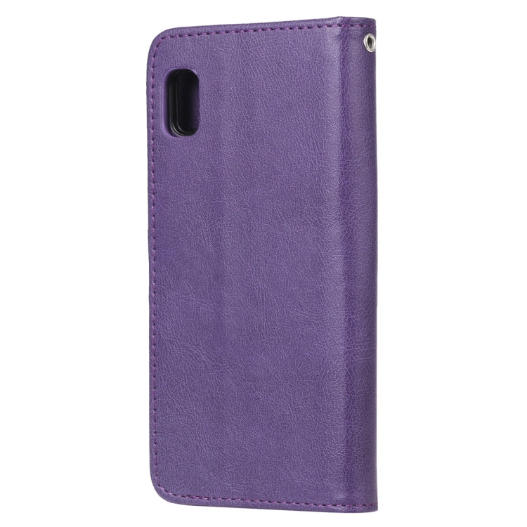 Funda protectora horizontal con tapa de color sólido con soporte, ranuras para tarjetas, billetera, marco de fotos y cordón, para Motorola Moto G5s, para Motorola Moto G6, para Motorola Moto G6 Plus, para Motorola Moto G5, para Galaxy A10e