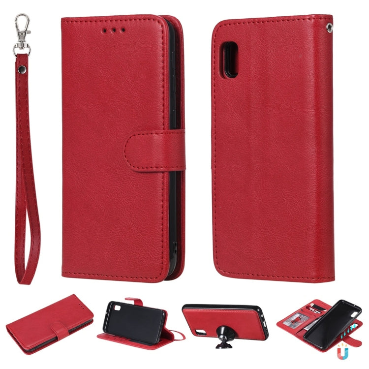 Funda protectora horizontal con tapa de color sólido con soporte, ranuras para tarjetas, billetera, marco de fotos y cordón, para Motorola Moto G5s, para Motorola Moto G6, para Motorola Moto G6 Plus, para Motorola Moto G5, para Galaxy A10e