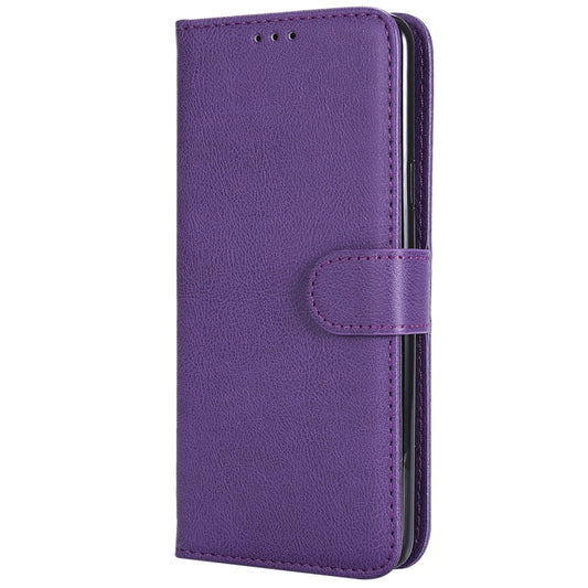 Solid Color Horizontal Flip Protective Case with Holder & Card Slots & Wallet & Photo Frame & Lanyard, For Galaxy S9+, For Galaxy S10 5G, For Galaxy S10+, For Galaxy S10