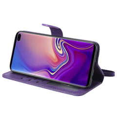 Solid Color Horizontal Flip Protective Case with Holder & Card Slots & Wallet & Photo Frame & Lanyard, For Galaxy S10+, For Galaxy S10, For Galaxy S10e, For Xiaomi Pocophone F1, For Xiaomi Mi 8 Lite