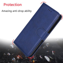 Solid Color Horizontal Flip Protective Case with Holder & Card Slots & Wallet & Photo Frame & Lanyard, For Galaxy S10+, For Galaxy S10, For Galaxy S10e, For Xiaomi Pocophone F1, For Xiaomi Mi 8 Lite