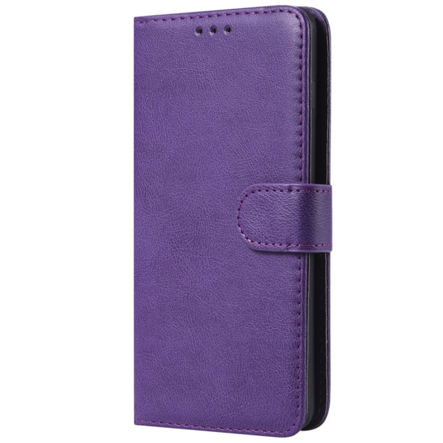 Solid Color Horizontal Flip Protective Case with Holder & Card Slots & Wallet & Photo Frame & Lanyard, For Galaxy S10, For Galaxy S10e