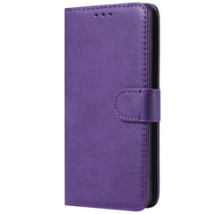 Einfarbige horizontale Flip-Schutzhülle mit Halter &amp; Kartenfächern &amp; Geldbörse &amp; Bilderrahmen &amp; Schlüsselband, für Galaxy S10+, für Galaxy S10, für Galaxy S10e, für Xiaomi Pocophone F1, für Xiaomi Mi 8 Lite