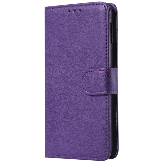 Solid Color Horizontal Flip Protective Case with Holder & Card Slots & Wallet & Photo Frame & Lanyard, For Galaxy S10e, For Xiaomi Pocophone F1, For Xiaomi Mi 8 Lite