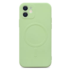 Liquid Silicone Full Coverage Magsafe Phone Case, For iPhone 12 Pro Max, For iPhone 11, For iPhone 11 Pro