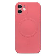 Liquid Silicone Full Coverage Magsafe Phone Case, For iPhone 12 Pro Max, For iPhone 11, For iPhone 11 Pro