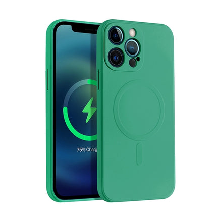 Liquid Silicone Full Coverage Magsafe Phone Case, For iPhone 12 Pro Max, For iPhone 11, For iPhone 11 Pro
