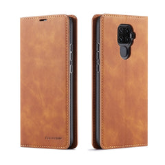 Forwenw Dream Series Oil Edge Strong Magnetism Horizontal Flip Leather Case with Holder & Card Slots & Wallet & Photo Frame, For Huawei P Smart+ (2019), For Huawei Mate 20, For Huawei Mate 20 Pro, For Huawei Mate 20 Lite, For Huawei Mate 30 Lite