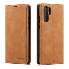 Forwenw Dream Series Oil Edge Strong Magnetism Horizontal Flip Leather Case with Holder & Card Slots & Wallet & Photo Frame, For Huawei P30 Pro, For Galaxy A10 / M10, For Galaxy A20, For Galaxy A30, For Galaxy A40, For Galaxy A60