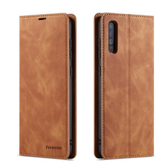Forwenw Dream Series Oil Edge Strong Magnetism Horizontal Flip Leather Case with Holder & Card Slots & Wallet & Photo Frame, For Galaxy A20e, For Galaxy A50, For Galaxy A70, For Galaxy A80 / A90, For Galaxy Note9, For Galaxy Note10