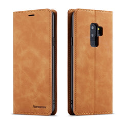 Forwenw Dream Series Oil Edge Strong Magnetism Horizontal Flip Leather Case with Holder & Card Slots & Wallet & Photo Frame, For Galaxy Note10+, For Galaxy S8, For Galaxy S8+, For Galaxy S9, For Galaxy S9+, For Galaxy S10
