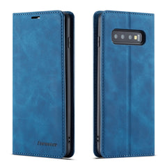Forwenw Dream Series Oil Edge Strong Magnetism Horizontal Flip Leather Case with Holder & Card Slots & Wallet & Photo Frame, For Galaxy Note10+, For Galaxy S8, For Galaxy S8+, For Galaxy S9, For Galaxy S9+, For Galaxy S10