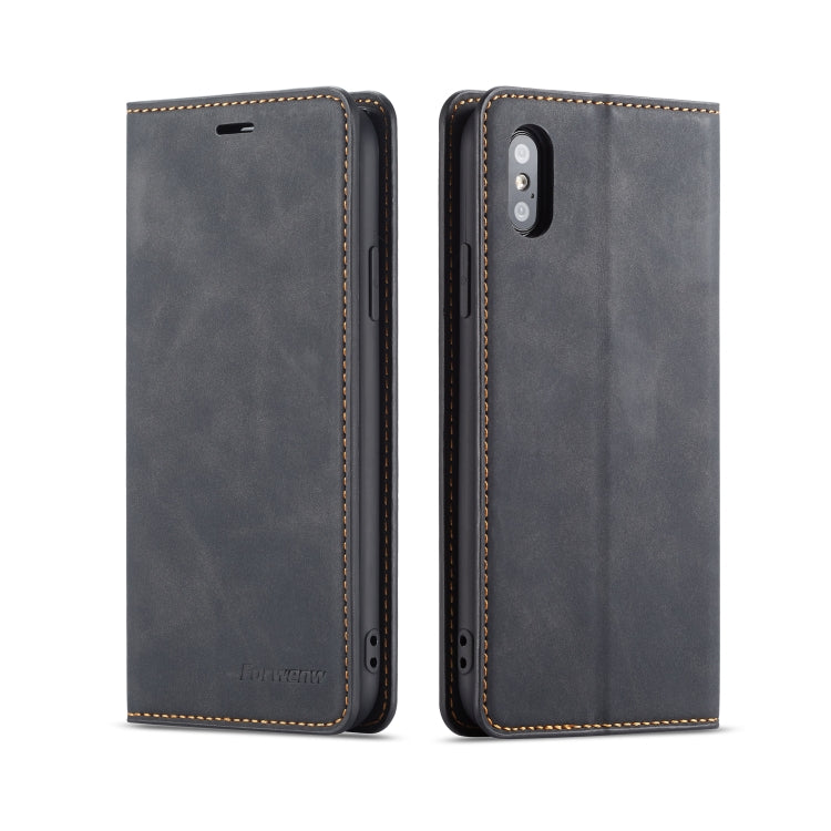Forwenw Dream Series Oil Edge Strong Magnetism Horizontal Flip Leather Case with Holder & Card Slots & Wallet & Photo Frame, For iPhone XS / X, For Xiaomi Redmi Note 7, For Xiaomi Redmi Note 7 Pro, For Xiaomi Redmi Note 8 Pro, For Xiaomi Redmi Note 8