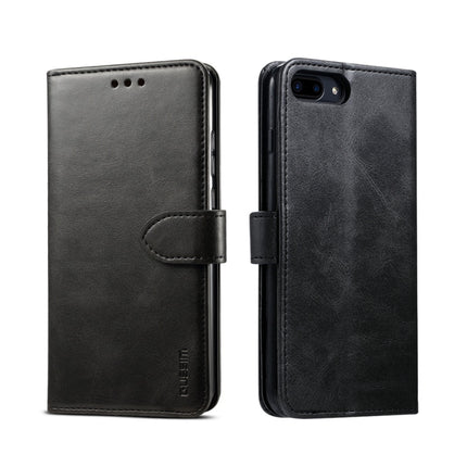 GUSSIM Magnetic Horizontal Flip Leather Case with Holder & Card Slots & & Wallet, For iPhone 6, For iPhone 6 Plus, For iPhone 8 Plus / 7 Plus, For iPhone 8  / 7